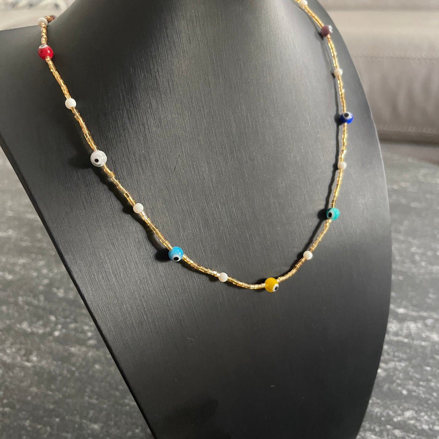 Cadena para lentes o cubrebocas con OJITOS