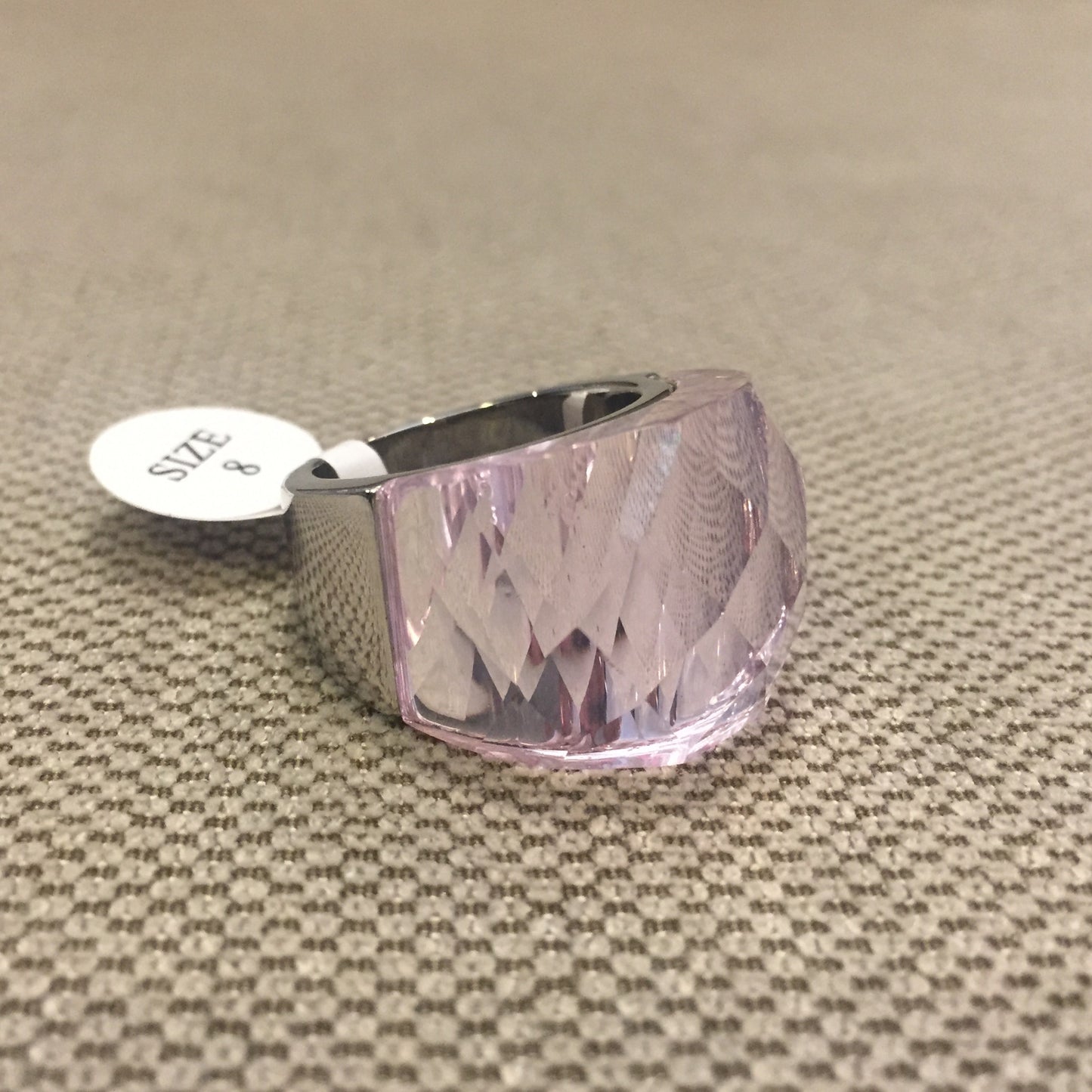 Anillo de Swarovski estilo Nirvana en Rosa