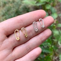 Aretes de PLATA de SEGURITO con zirconias