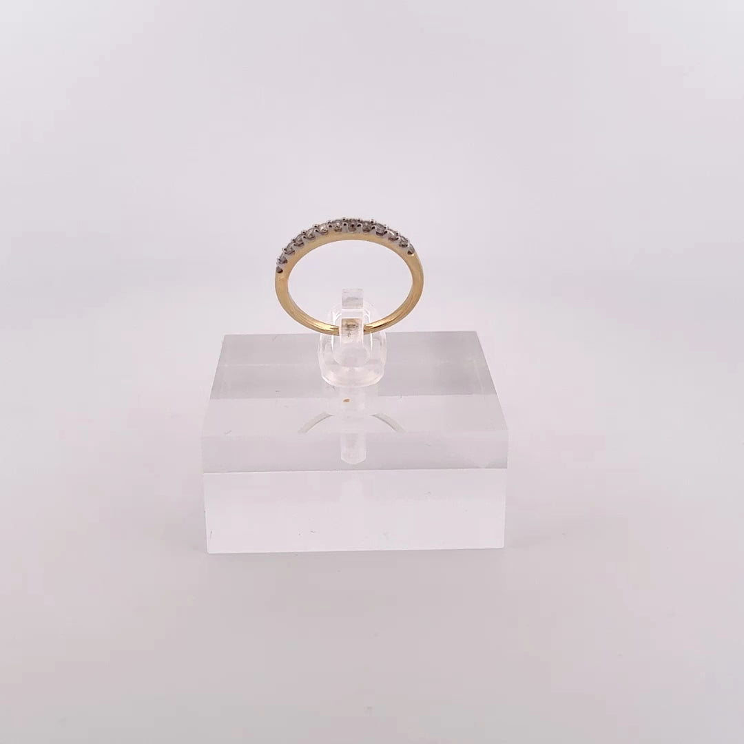 Anillo de ORO con Diamantes