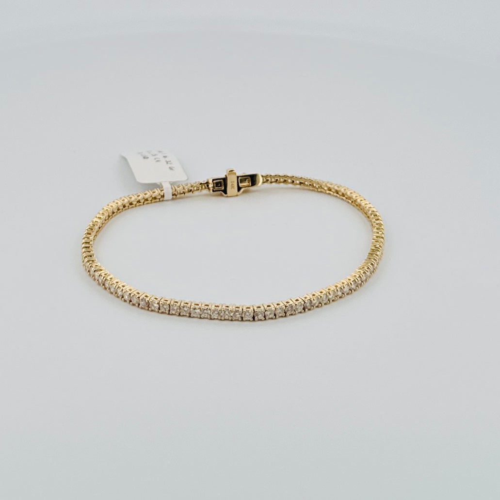 Pulsera de ORO con Diamantes 2.25 ct