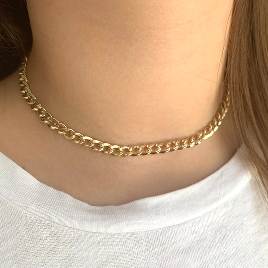 Cadenas Doradas tipo Choker