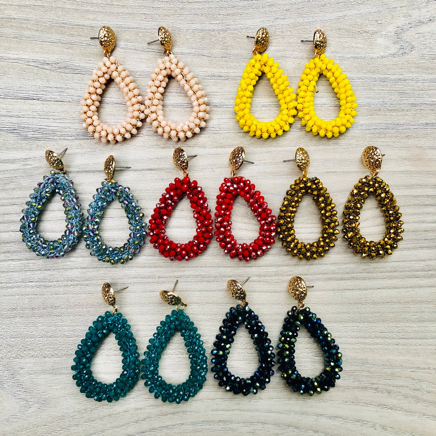 Arete de GOTA con PIEDRITAS