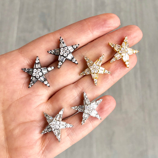 Arete de ESTRELLA con BAGUETTES