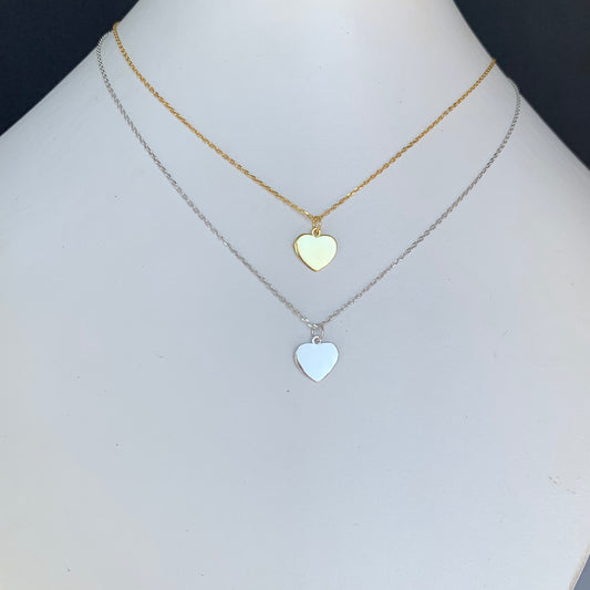 Cadenita de PLATA con dije de CORAZON